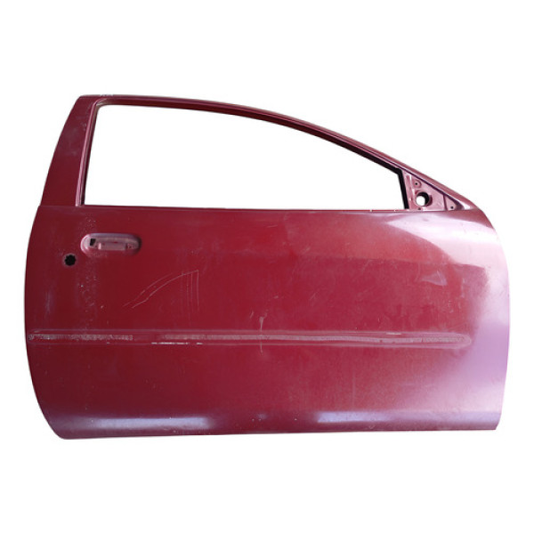 Porta Dianteira Direita Passageira Ford Ka 2001 A 2010 Dianteira Direita Vermelho