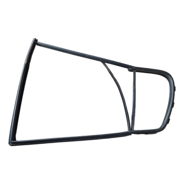 Guarnição Borracha Porta Traseira Direita Vw Fox 08 A 11 Preto