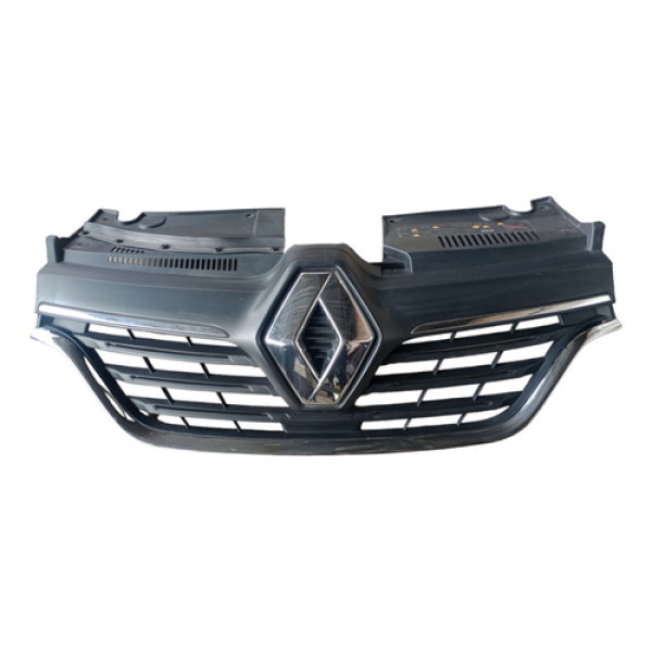 Grade Radiador 1.0 Renault Logan Sandero 2012 A 2021 Preto