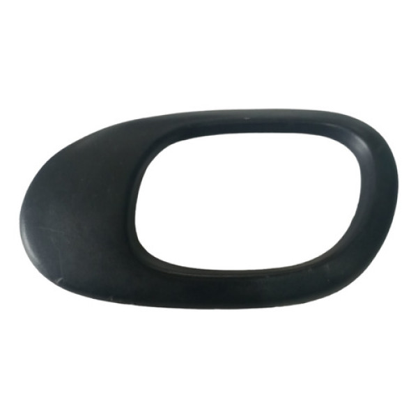 Moldura Maçaneta Interna Diant Dir Peugeot 206 207  Preto Dianteira