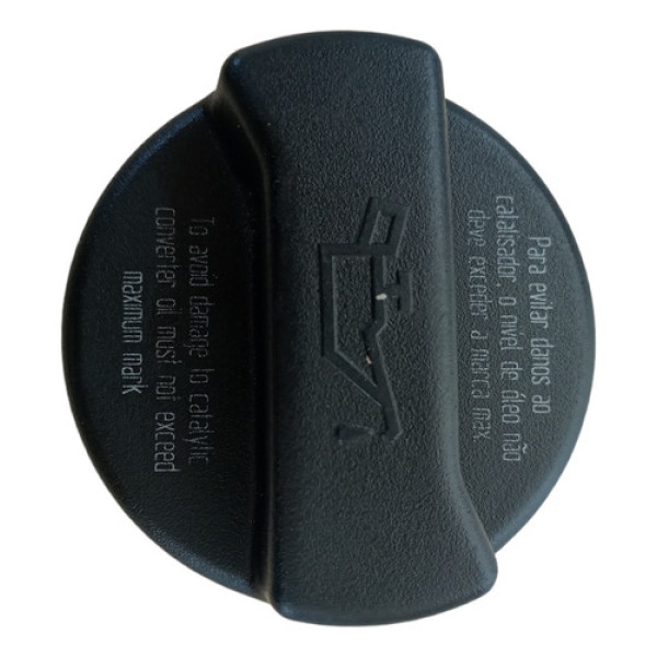 Tampa Óleo Motor Vw Audi A3 00/06 C Detalhe  Preto