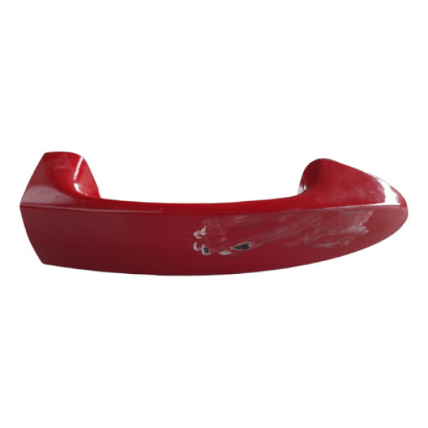 Maçaneta Externa Traseira Ford Ka Ld Direito Com Detalhe Vermelha Traseira