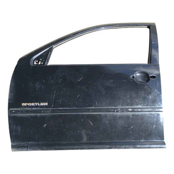 Porta Dianteira Esquerda Vw Golf Sportline 2008 2013 Detalhe Dianteira Esquerda Preto