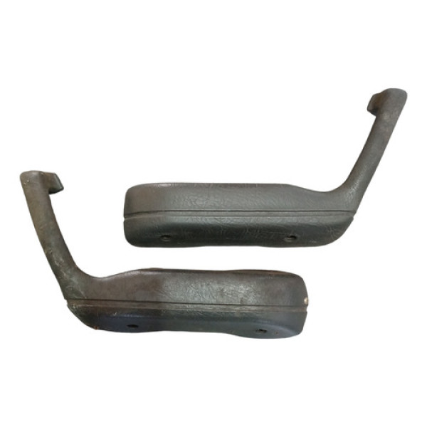 Par Puxador De Porta Vw Gol Gti 87/90 C Detalhe Ld Direito  Cinza