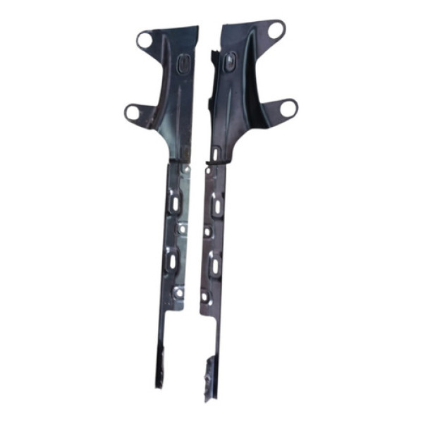 Par Suporte Soleira Traseira Vw Passar B6 2006 2011 Preto