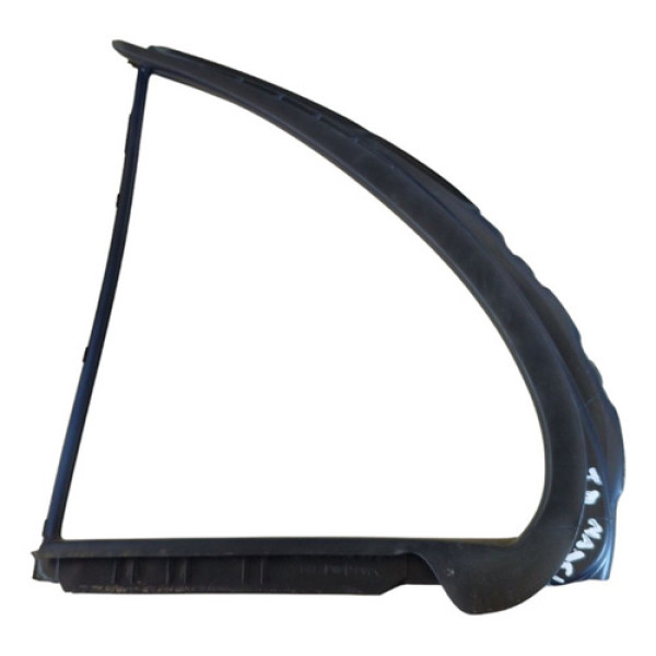 Borracha Vidro Fixo Porta Traseira Direito Nissan March 1.0 Preta