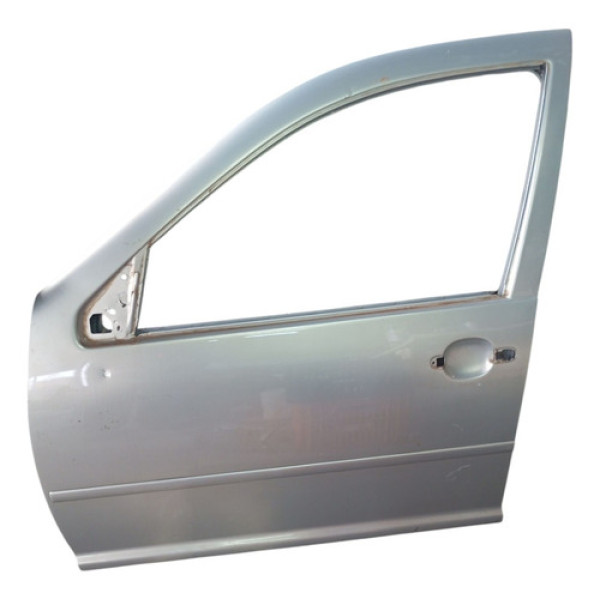 Porta Dianteira Esquerda Motorista Prata Vw Bora 2008 Prata