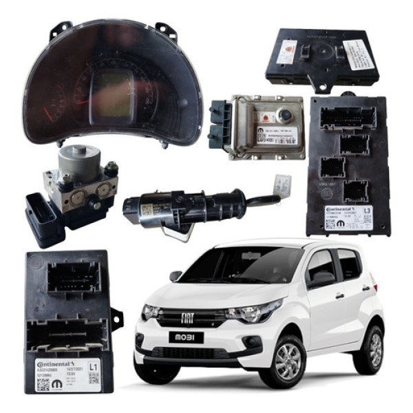 Kit Code Módulo Injeção Fiat Mobi 1.0 4c 2022 2025