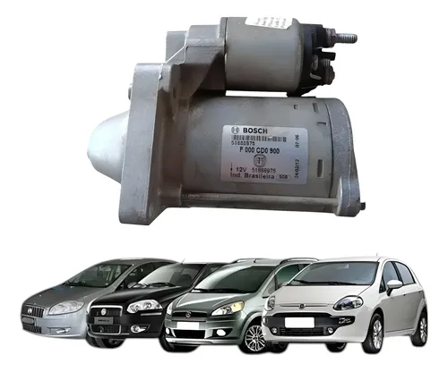 Motor Partida Fiat Idea Fiorino Palio Siena Uno 2011 2013