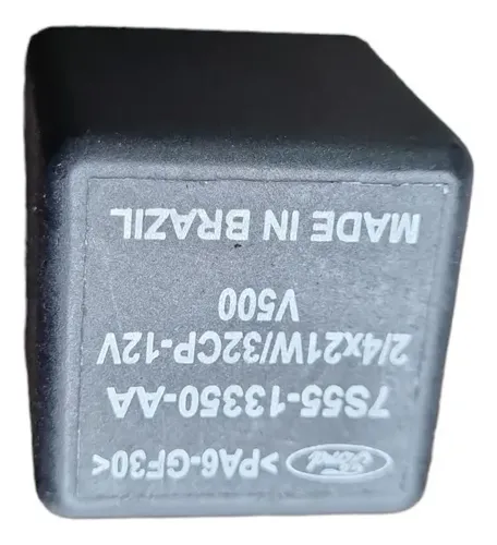 Relé Interruptor Pisca Luz Emergência Ford Ká Preto