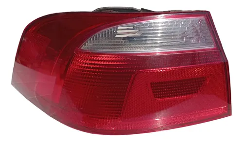 Lanterna Traseira Esquerda Vw Voyage G6 G7 13/17 Esquerdo/motorista Vermelho E Cristal