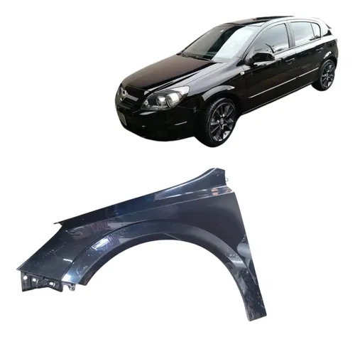 Paralama Esquerdo Azul Escuro Gm Vectra Gtx 2010 2011